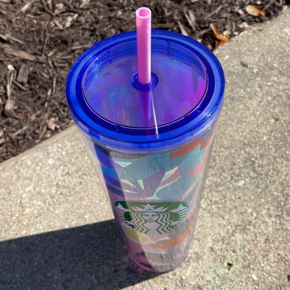 Starbucks Floral 24oz Tumbler Summer 2021 - Picture 6 of 6